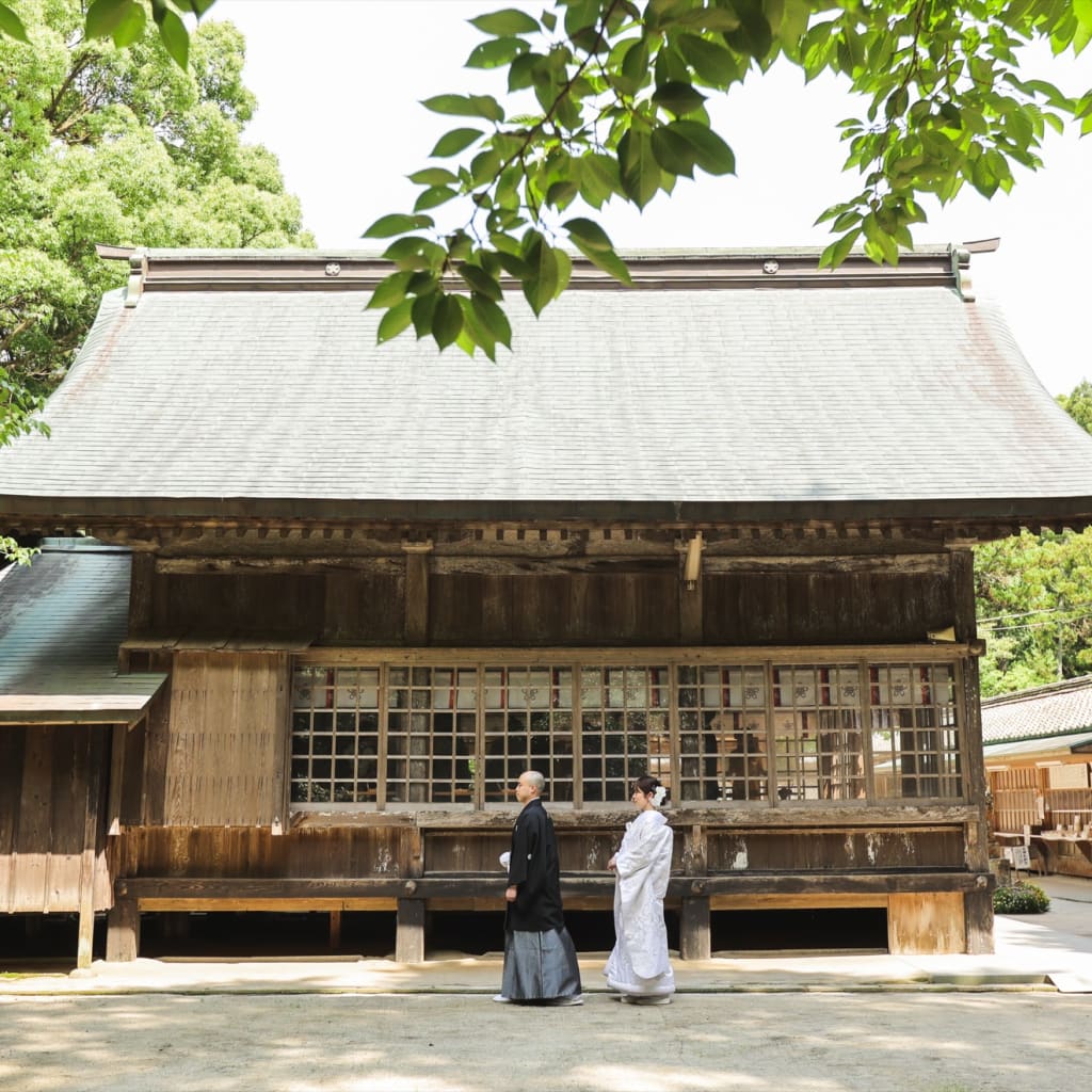 新緑-櫻井神社 | デコルテフォトグラフィー | 前撮り・フォトウェディング