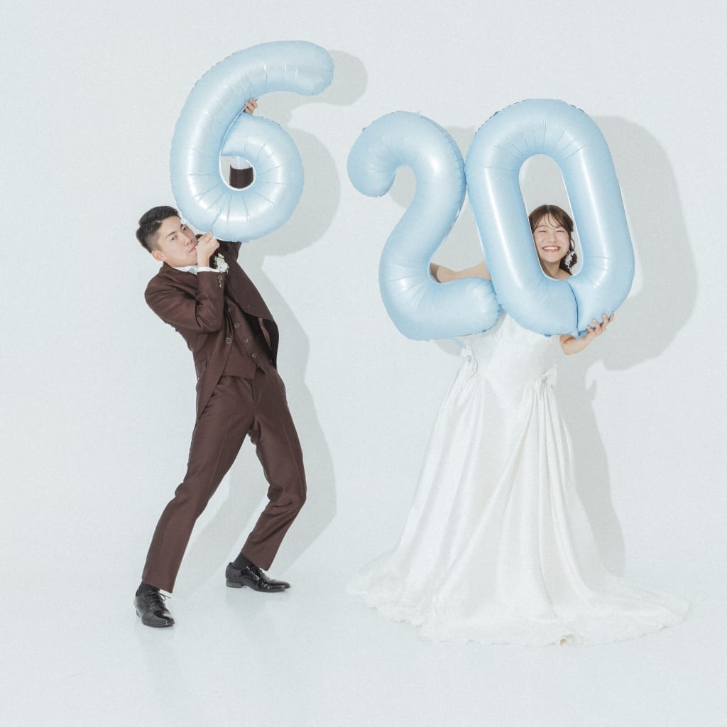 大きいバルーンと一緒に！