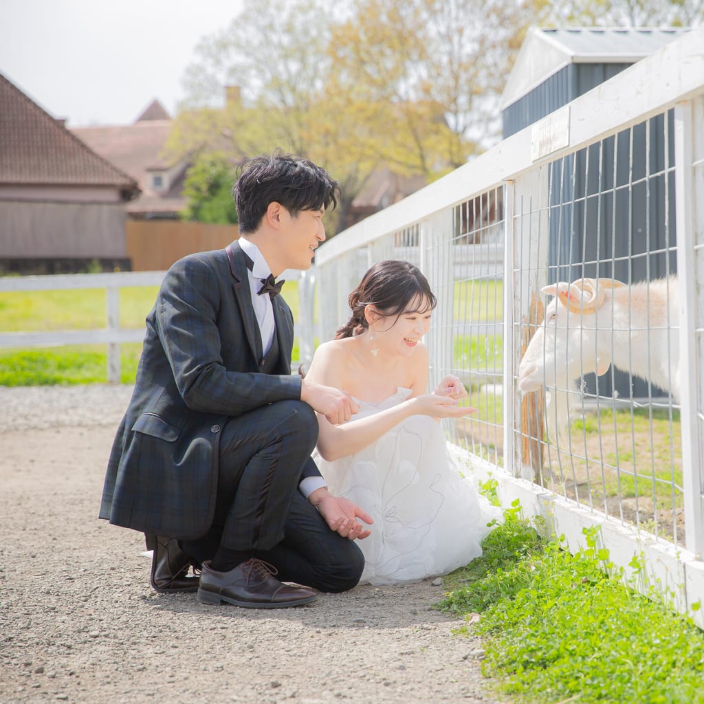 こころまでほぐれる牧場・花畑撮影♡