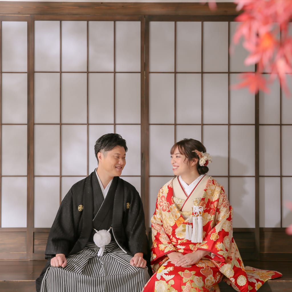 屋内庭園スタジオ | デコルテフォトグラフィー | 前撮り・フォトウェディング