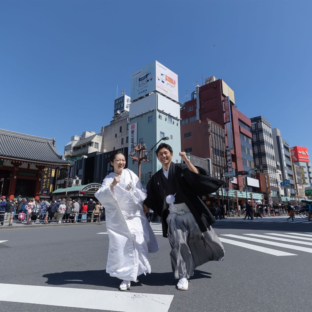 和装で駆け抜ける！浅草周遊