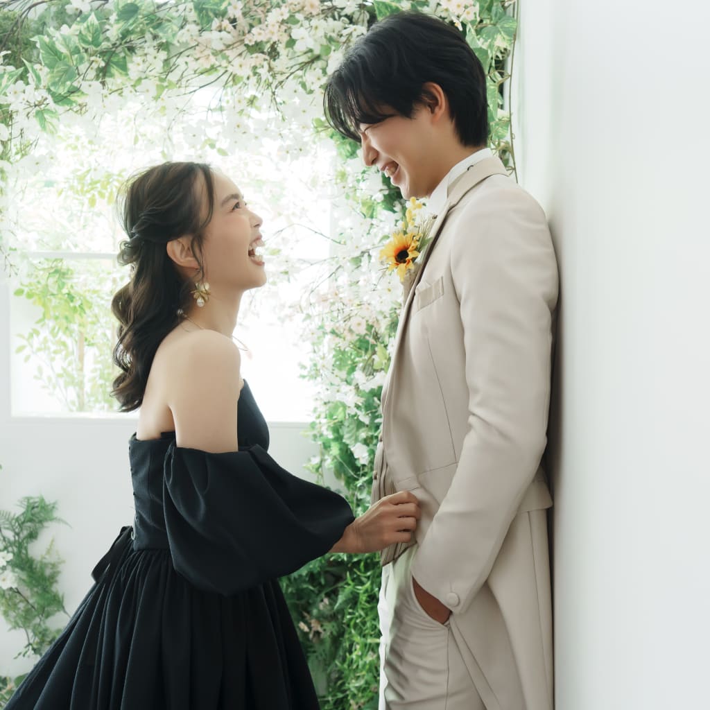 屋内庭園と洋装ハウススタジオで！！