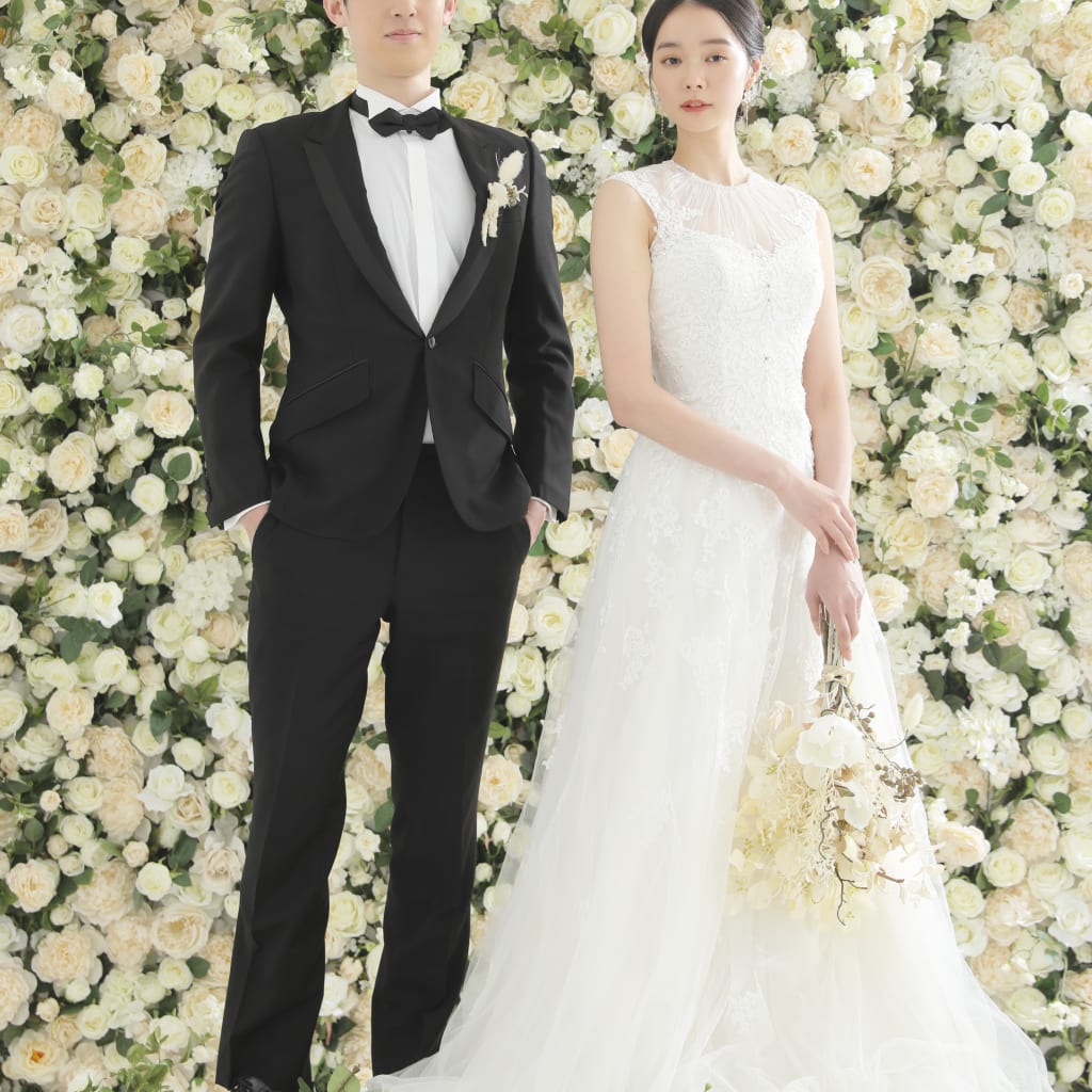 みなとみらい店のハウススタジオは、ナチュラルな雰囲気のお二人にぴったりです。 | デコルテフォトグラフィー | 前撮り・フォトウェディング