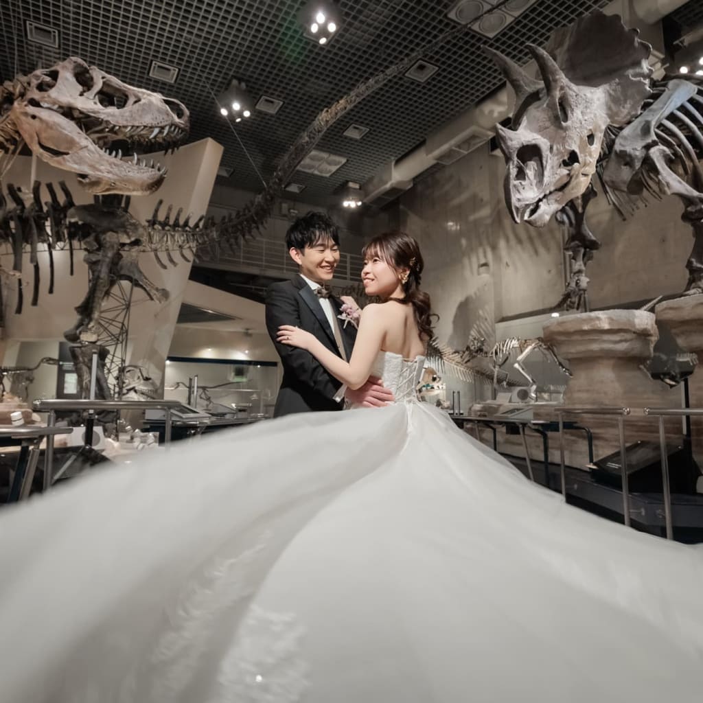 特別感あふれる場所で | デコルテフォトグラフィー | 前撮り・フォトウェディング