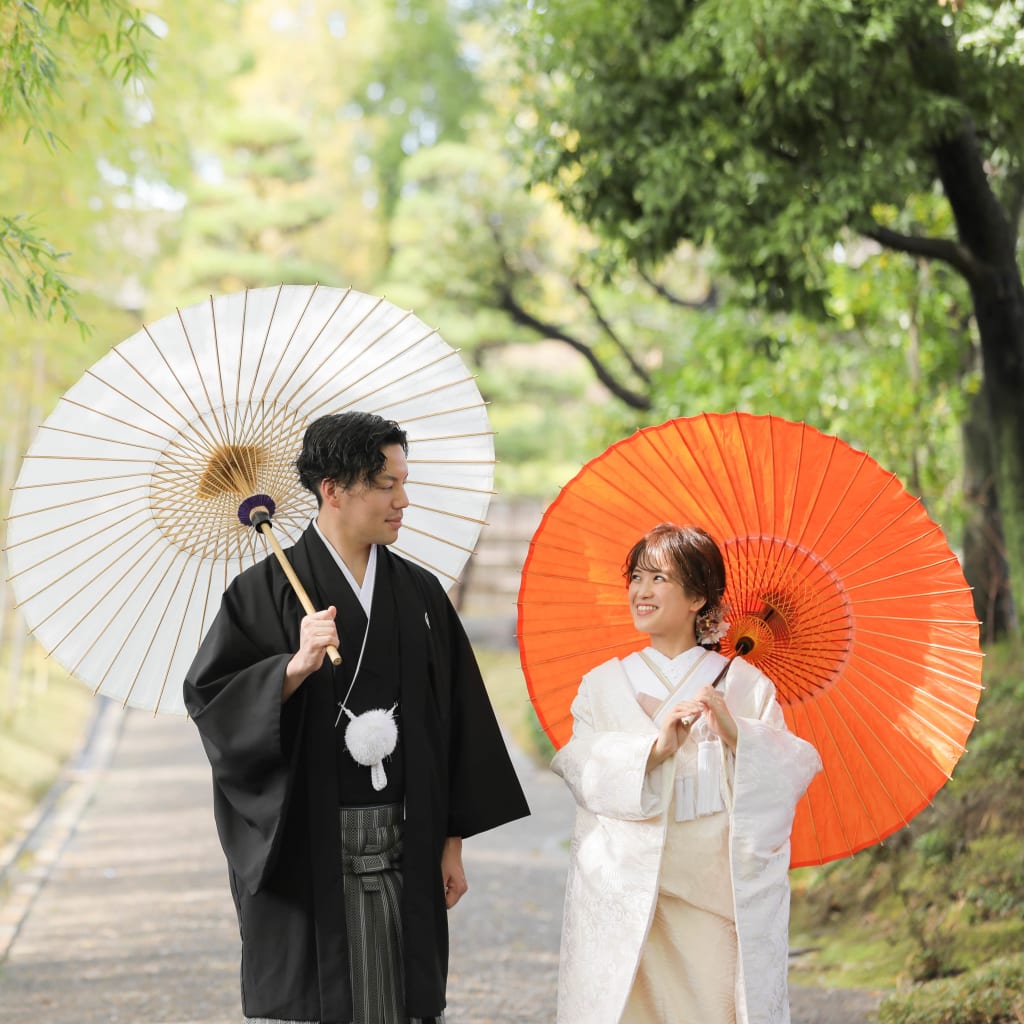 	ロケーションとスタジオ撮影を1日で。〜花田苑〜 | デコルテフォトグラフィー | 前撮り・フォトウェディング