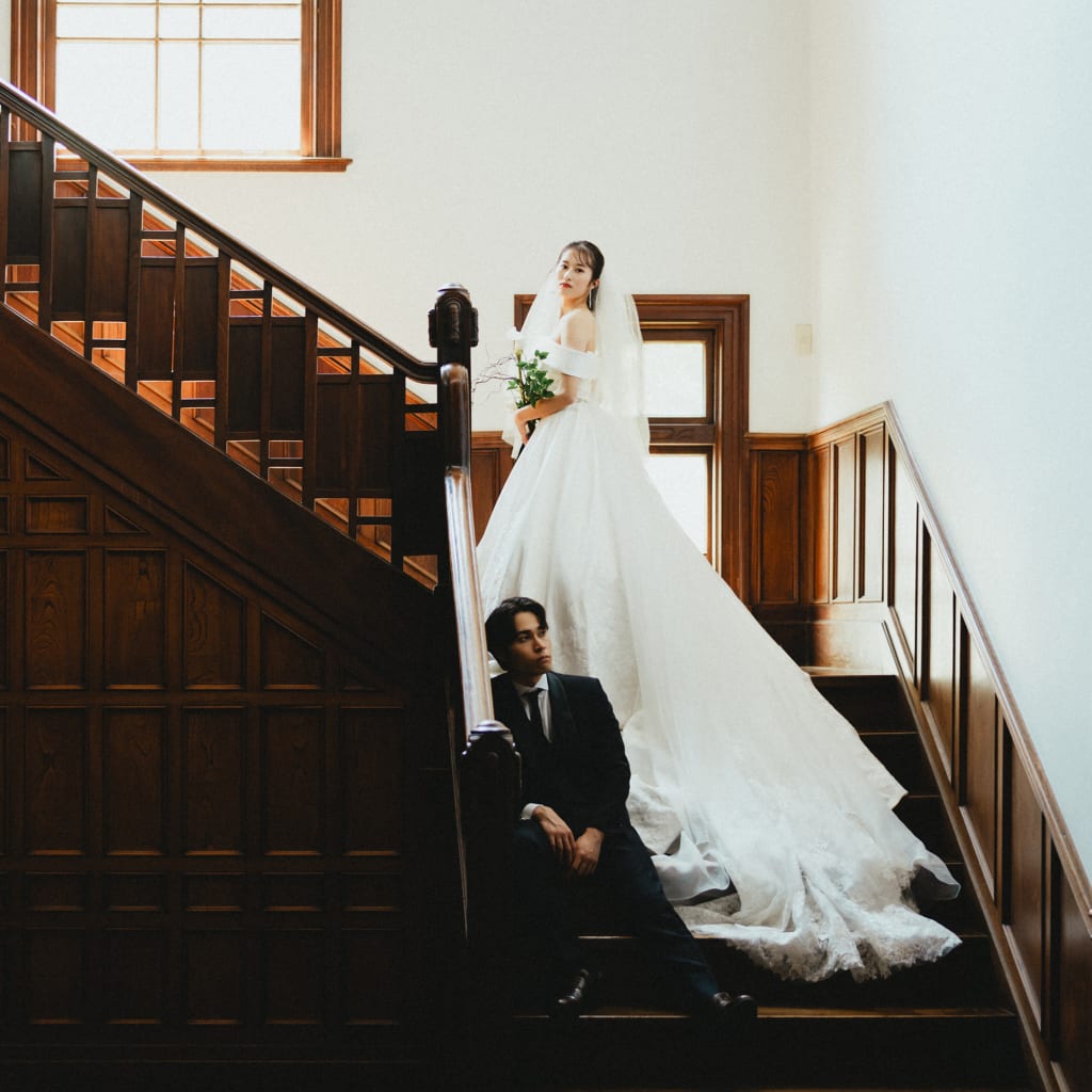 大正モダン　結婚写真