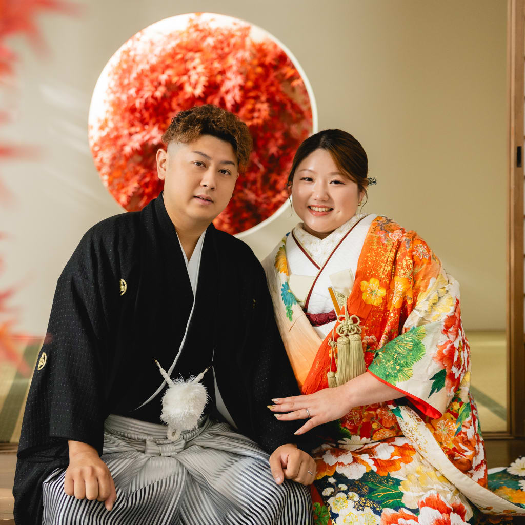 屋内庭園スタジオで和装撮影！ | デコルテフォトグラフィー | 前撮り・フォトウェディング