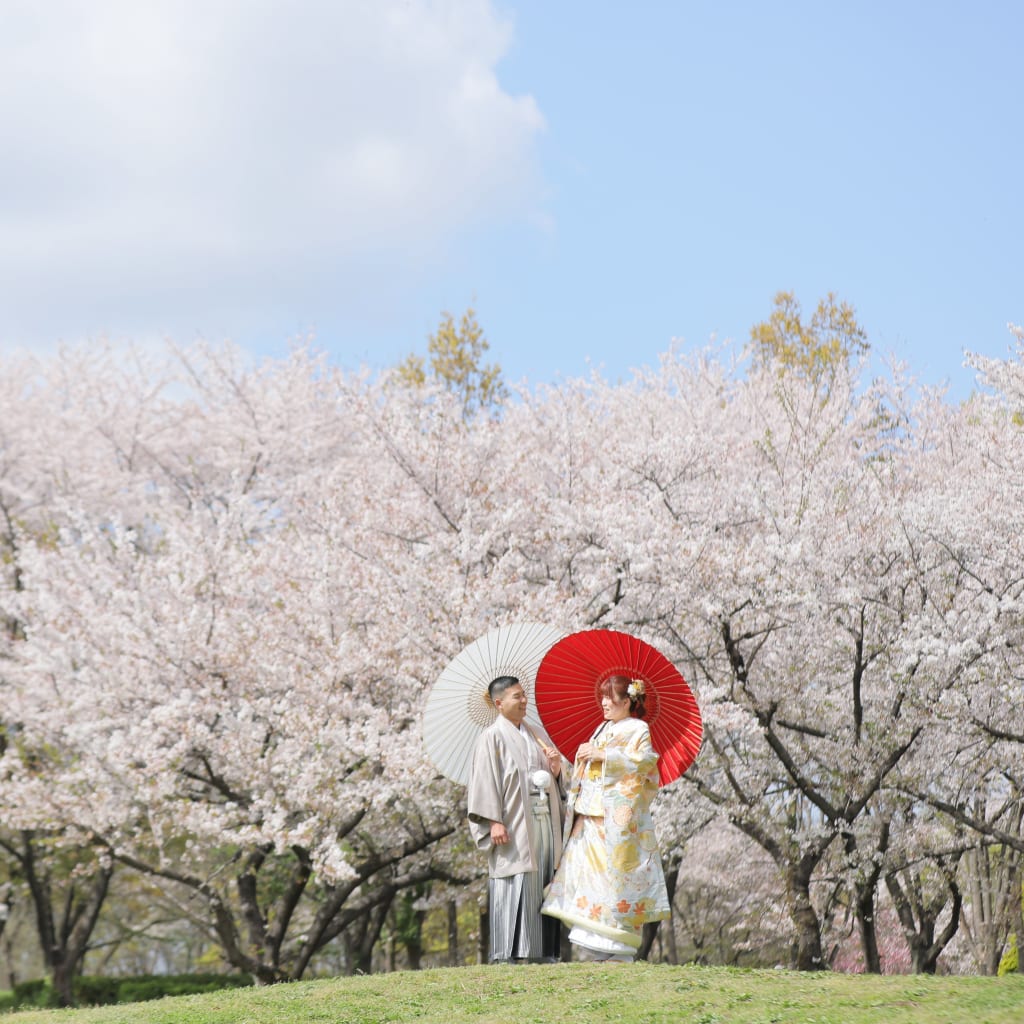 川越水上公園ロケーションで | デコルテフォトグラフィー | 前撮り・フォトウェディング