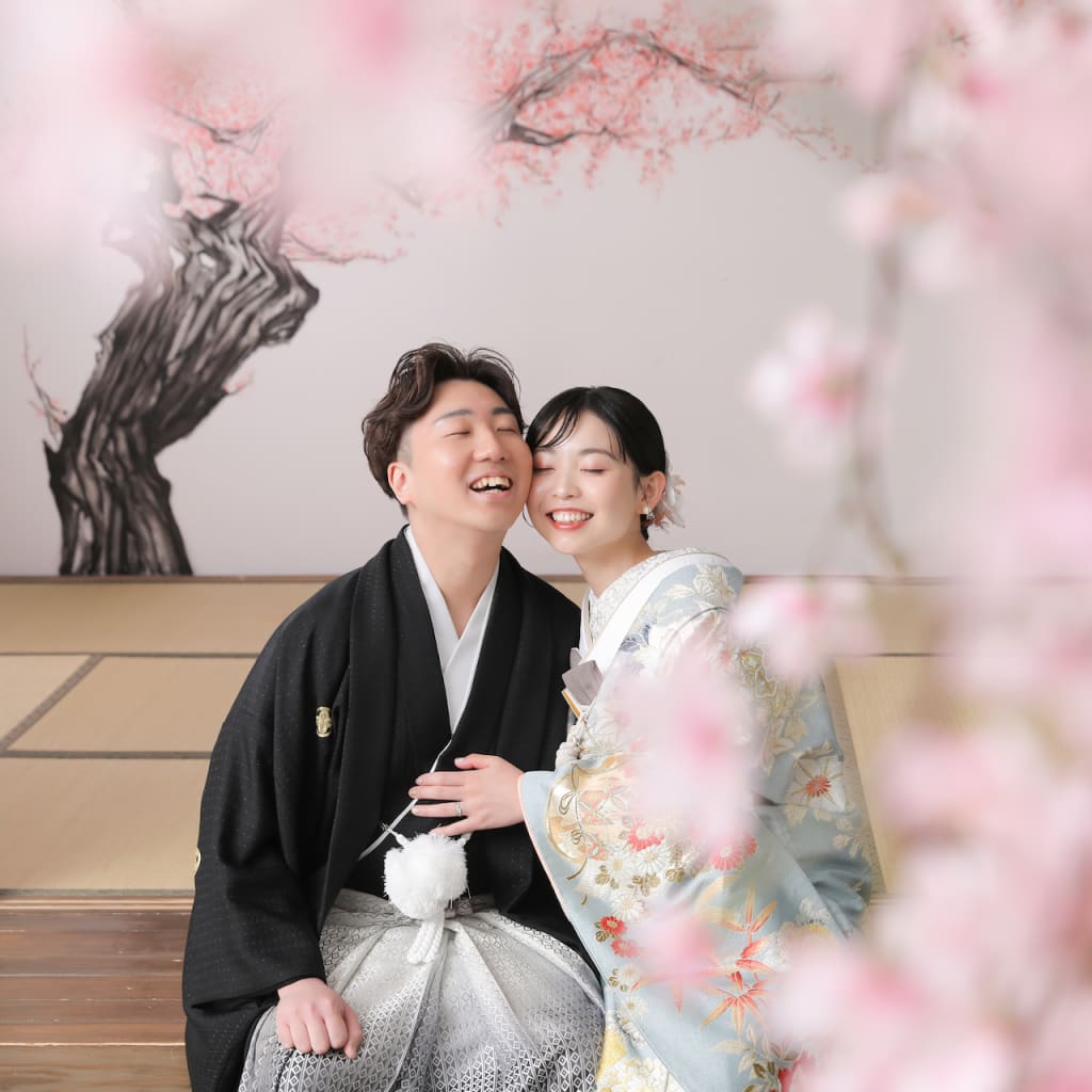 わちゃわちゃと楽しい撮影◎【屋内庭園スタジオ】 | デコルテフォトグラフィー | 前撮り・フォトウェディング