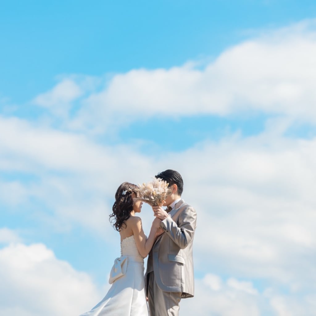 快晴の公園ロケーション