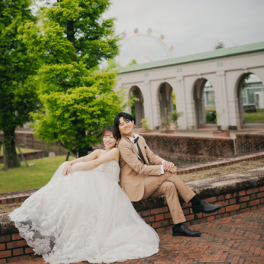 #遊園地 #ノスタルジック #ウェディングドレス 