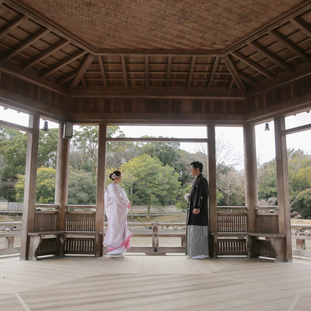 冬の奈良公園 | デコルテフォトグラフィー | 前撮り・フォトウェディング