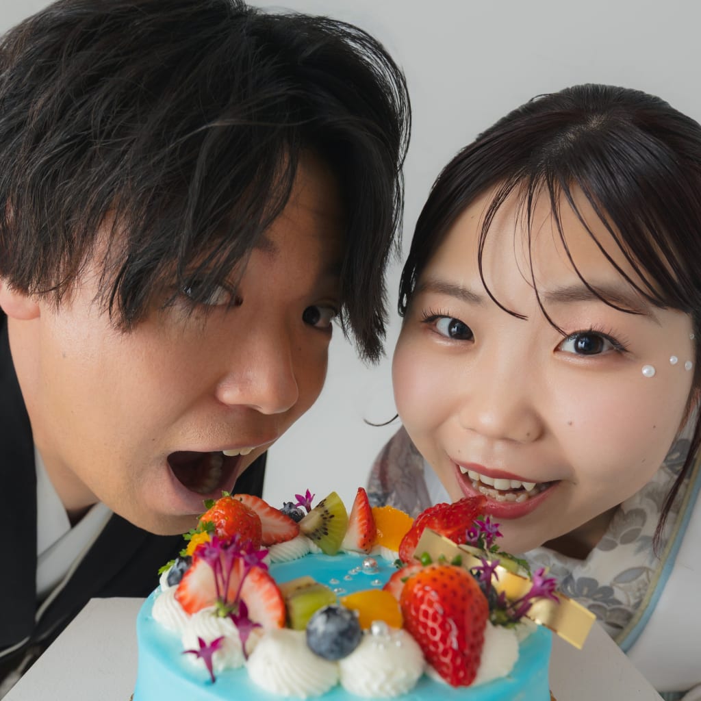 カジュアルにかわいく【和装ハウススタジオ】 | デコルテフォトグラフィー | 前撮り・フォトウェディング