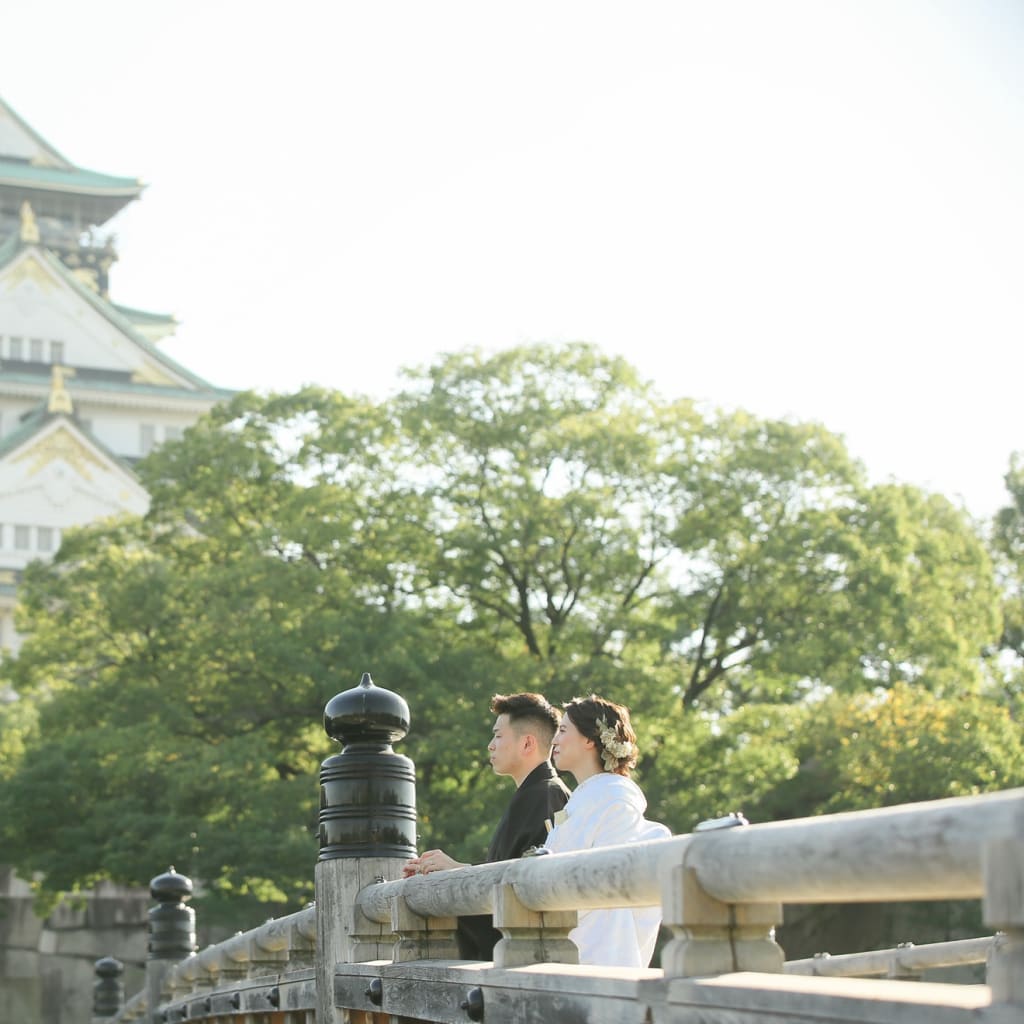 大阪　フォトウェディング　前撮り