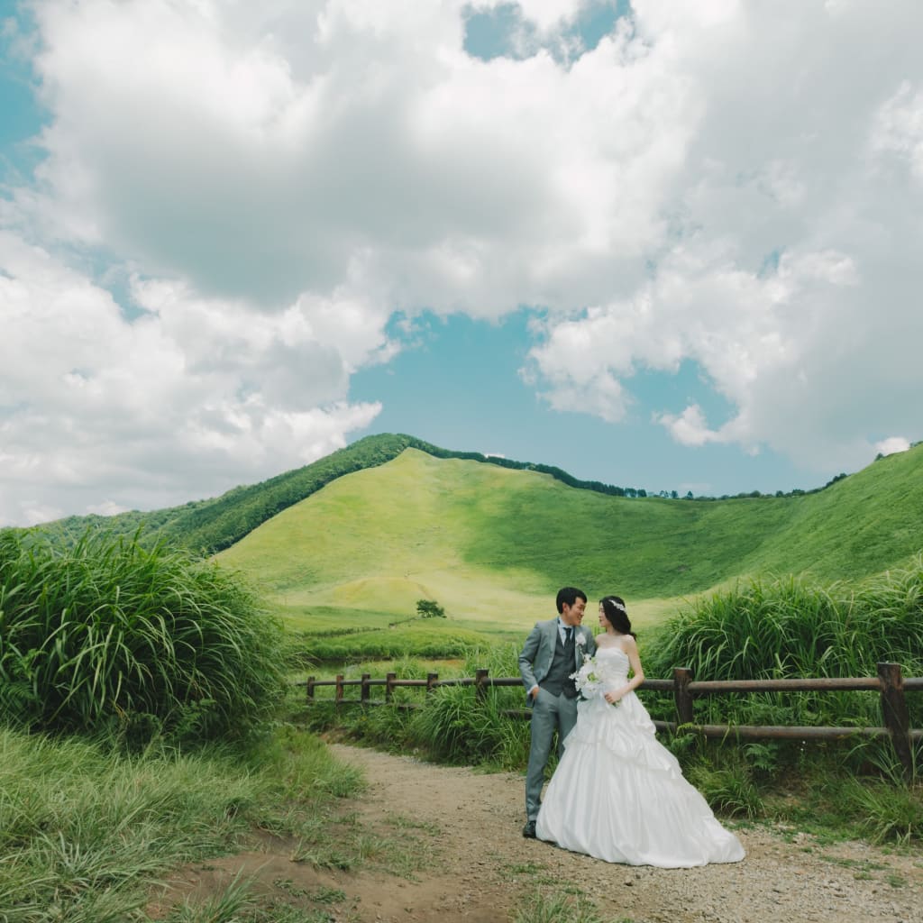 曽爾高原新緑ロケーション | デコルテフォトグラフィー | 前撮り・フォトウェディング