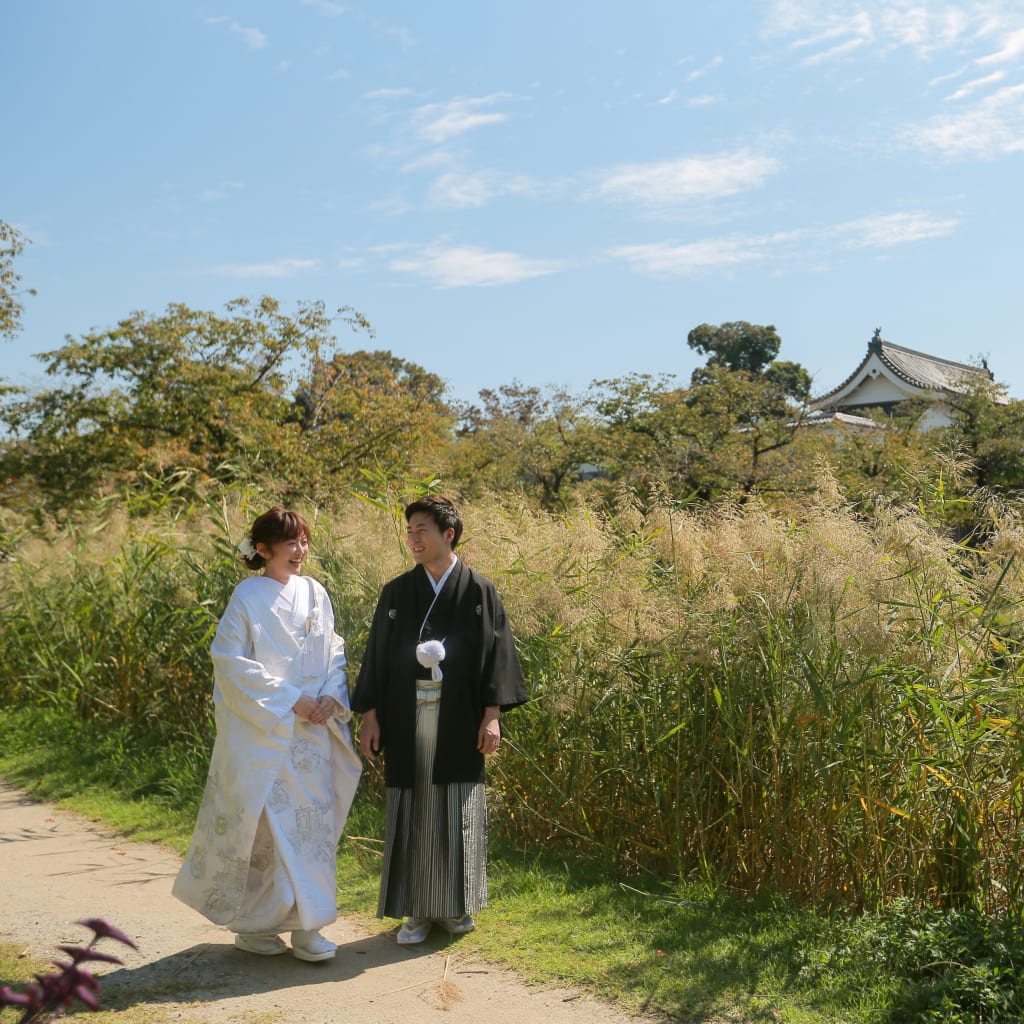 秋の舞鶴ロケーション | デコルテフォトグラフィー | 前撮り・フォトウェディング