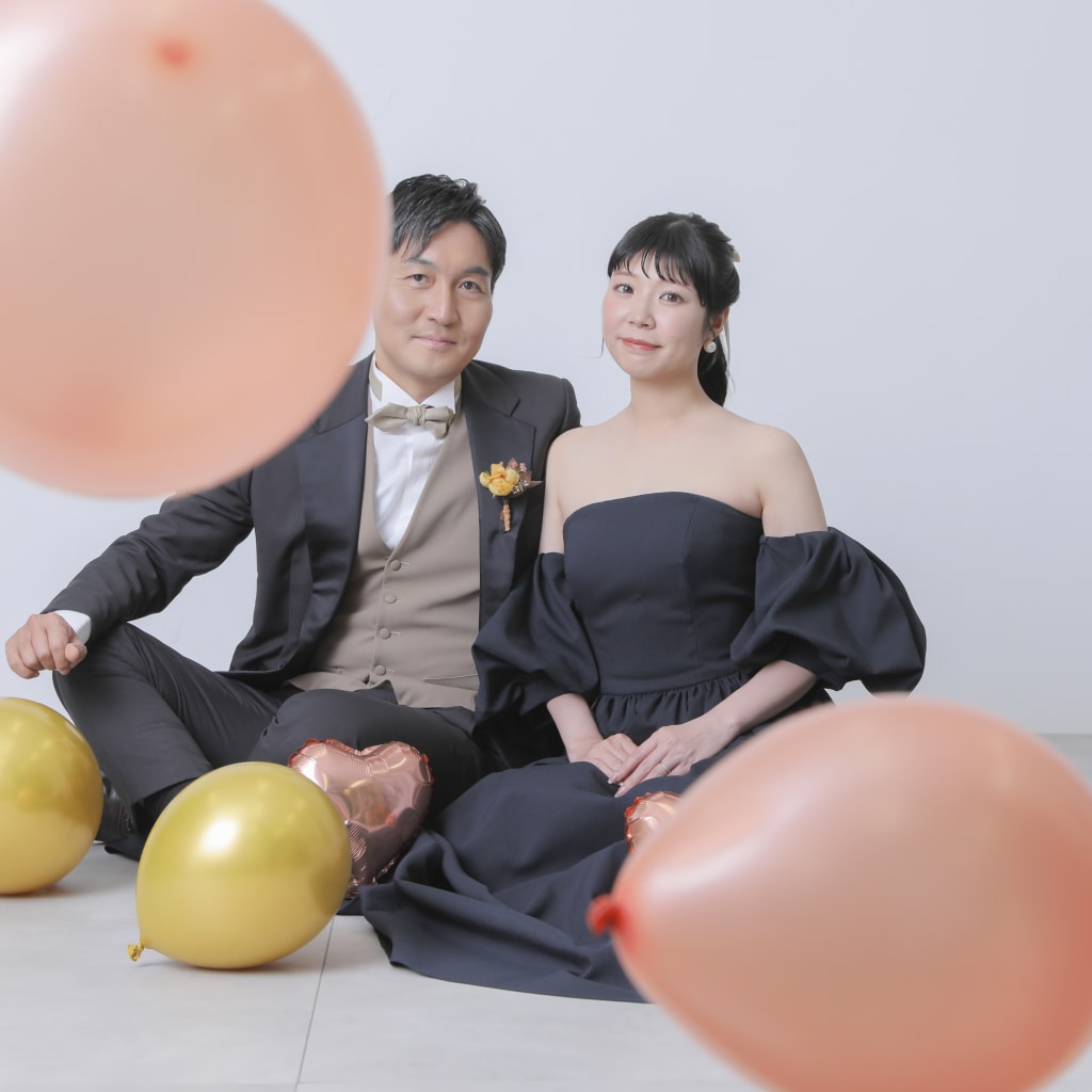 カラードレスで前撮りしました！ | デコルテフォトグラフィー | 前撮り・フォトウェディング