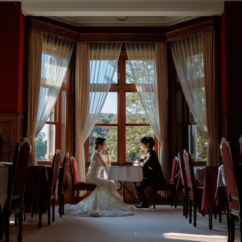 旧古河邸ロケーション | スタジオ8 栄スタジオ | 前撮り・フォトウェディング