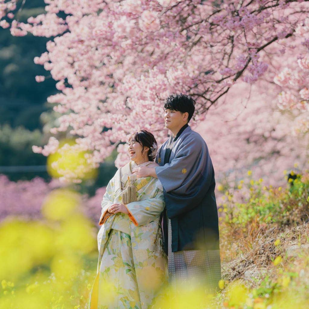 河津桜ロケーションのご紹介！ | デコルテフォトグラフィー | 前撮り・フォトウェディング