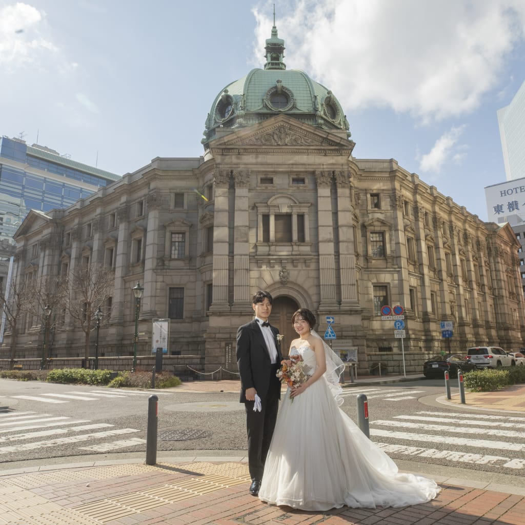 レトロでクラシカルな雰囲気で | デコルテフォトグラフィー | 前撮り・フォトウェディング