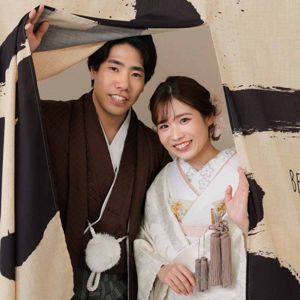 和装でおふたりらしく！ | デコルテフォトグラフィー | 前撮り・フォトウェディング