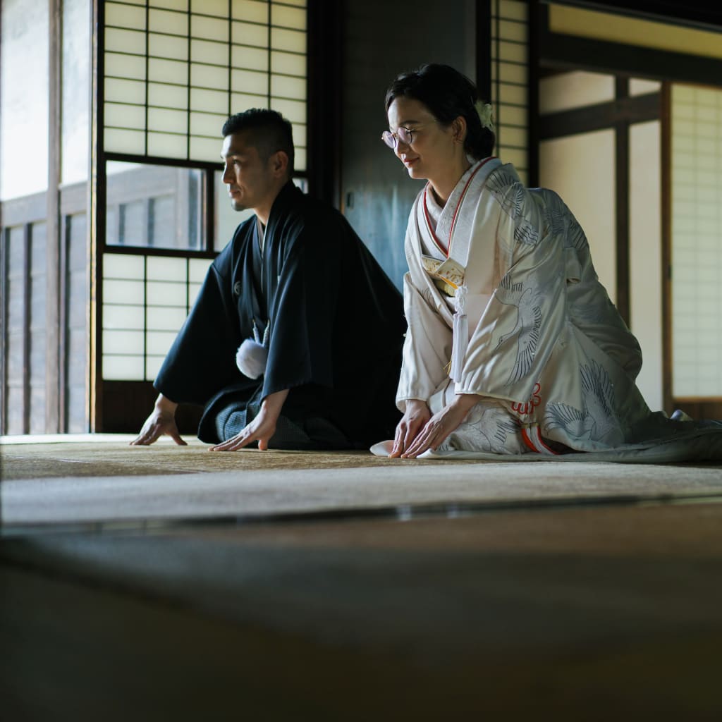 	趣のある場所で。 | デコルテフォトグラフィー | 前撮り・フォトウェディング