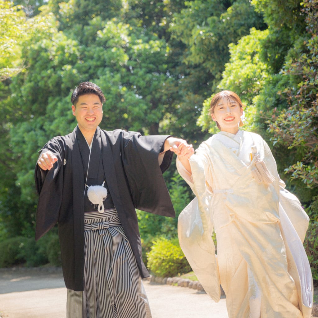 緑いっぱいの大仙撮影！ | デコルテフォトグラフィー | 前撮り・フォトウェディング