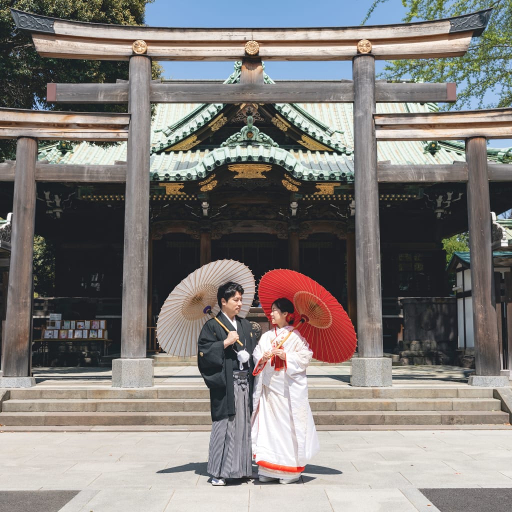 神前式も叶えられる牛嶋神社ロケーション