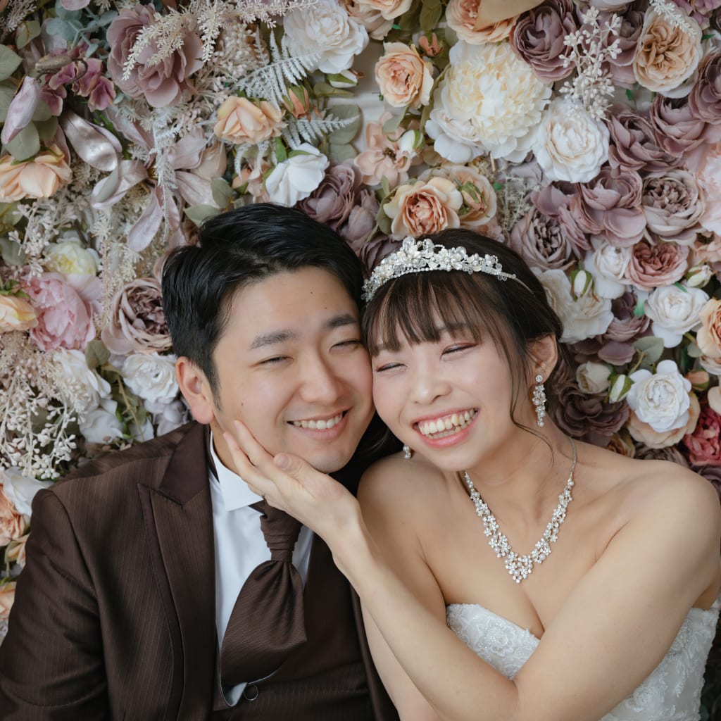 ハウススタジオでかわいく撮影◎ | デコルテフォトグラフィー | 前撮り・フォトウェディング
