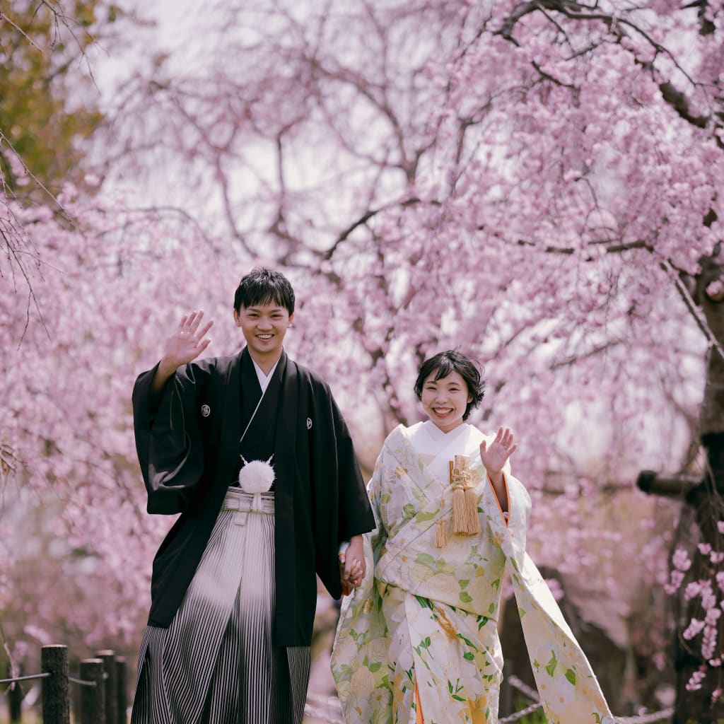 桜と撮影したい方、お急ぎください♪ | デコルテフォトグラフィー | 前撮り・フォトウェディング