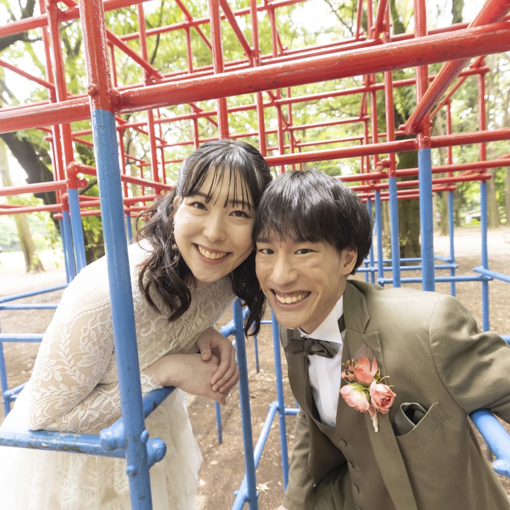 砧公園ロケーション | デコルテフォトグラフィー | 前撮り・フォトウェディング