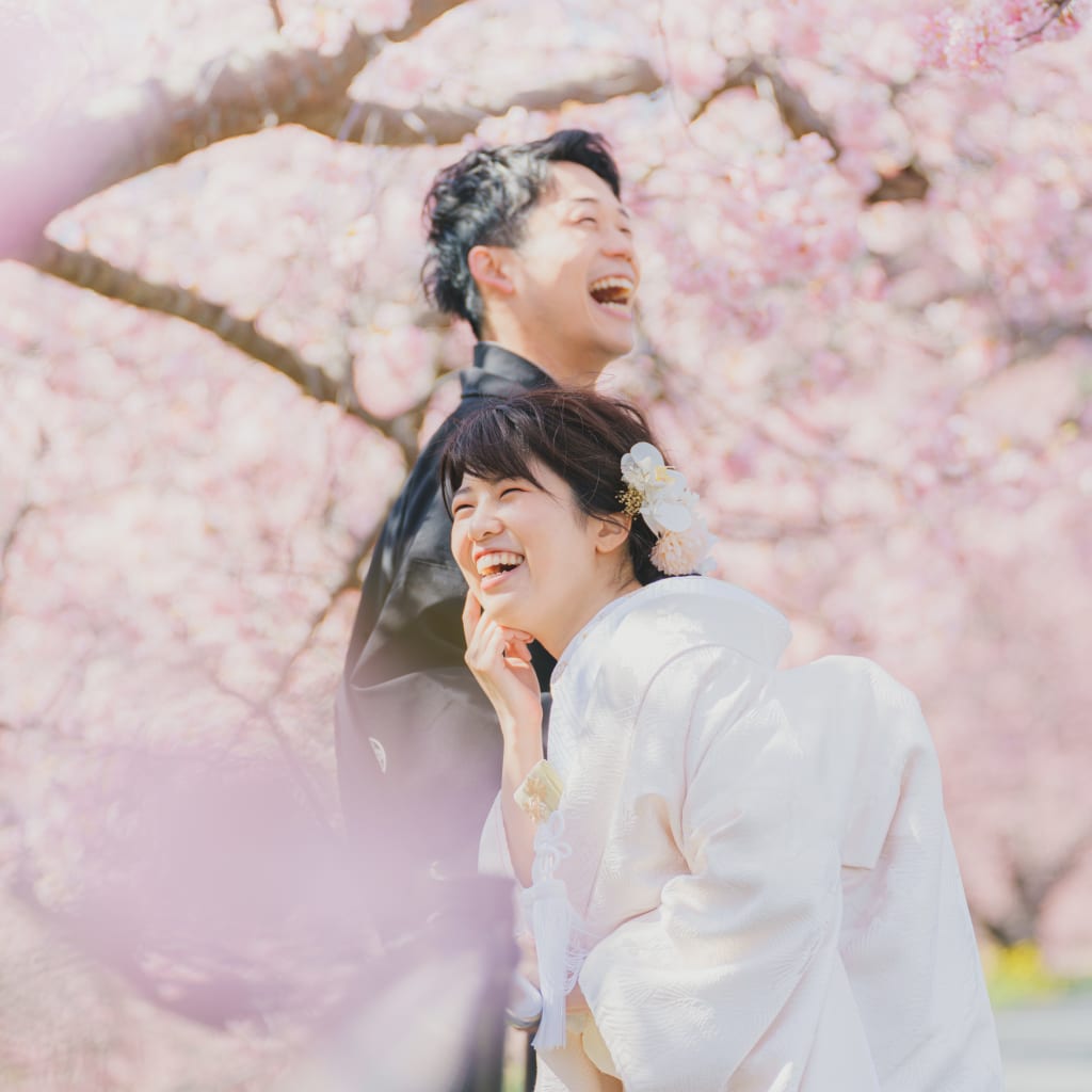 大人気！！河津桜ロケーション🌸 | デコルテフォトグラフィー | 前撮り・フォトウェディング