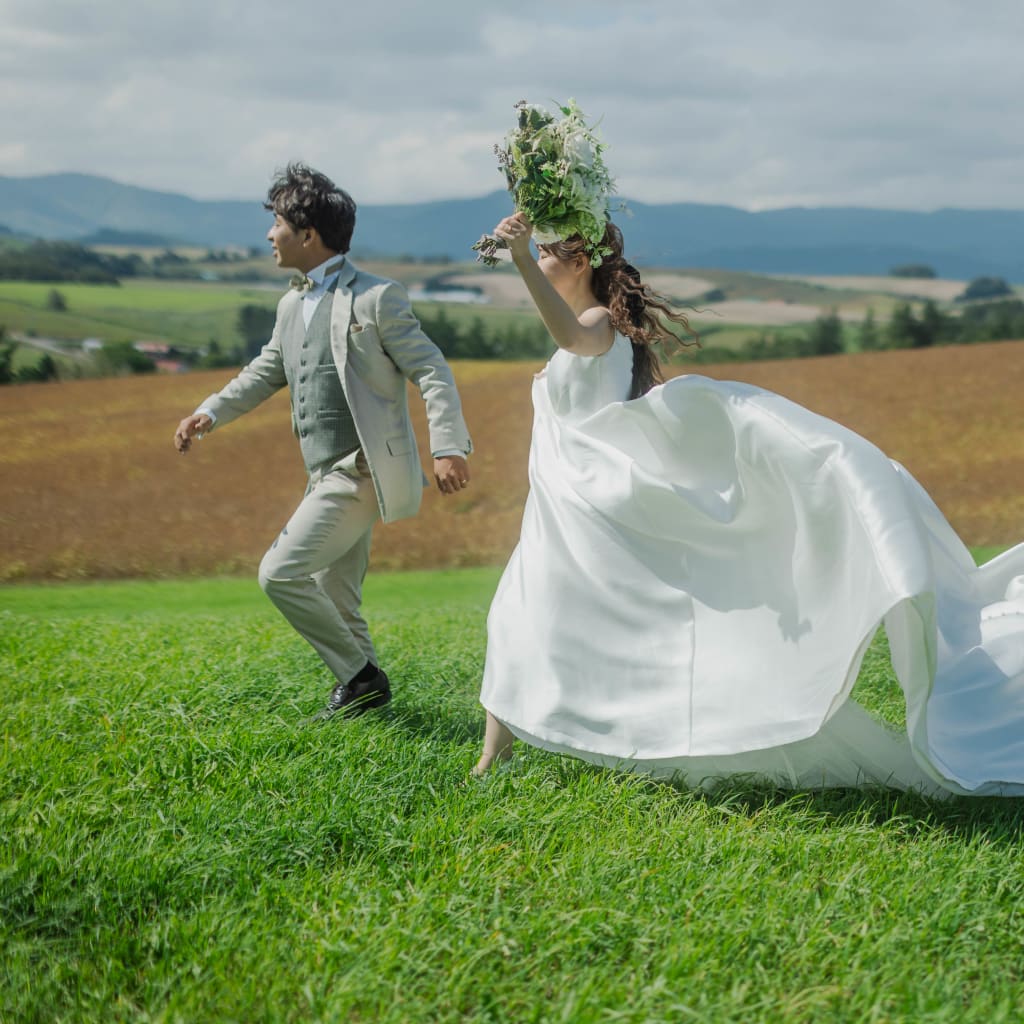 ９月の美瑛 | デコルテフォトグラフィー | 前撮り・フォトウェディング