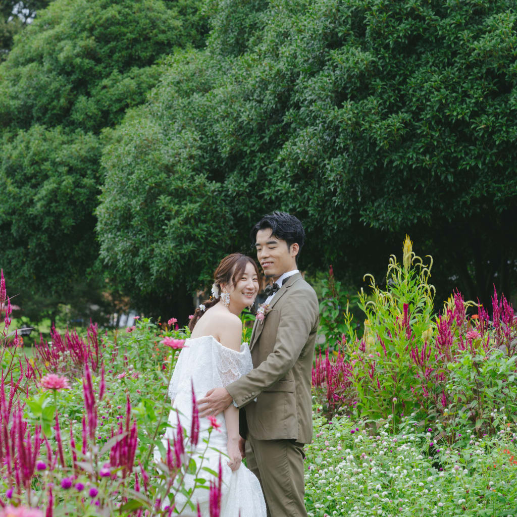 雨の日ロケーション | デコルテフォトグラフィー | 前撮り・フォトウェディング