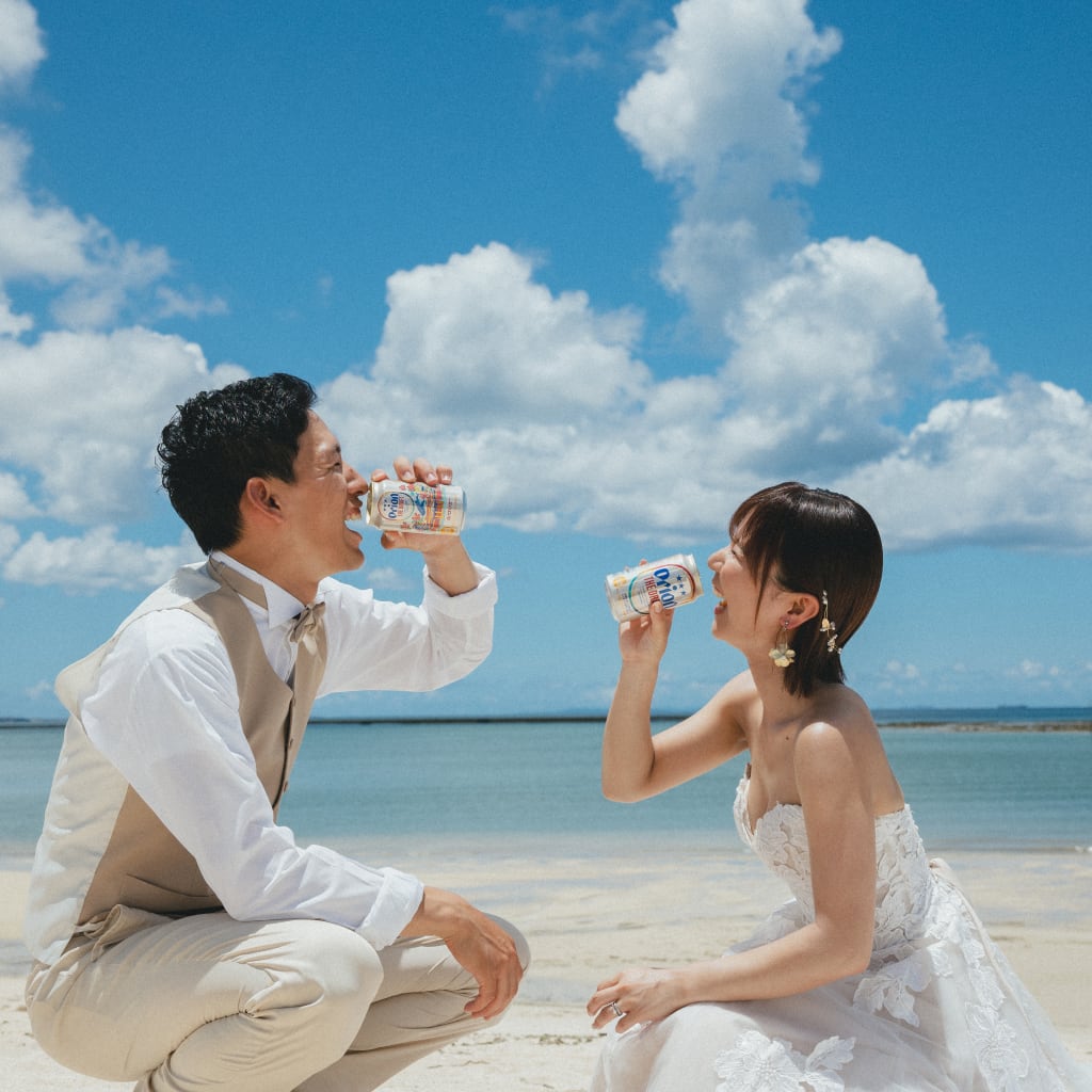 夏！沖縄で満喫！ | デコルテフォトグラフィー | 前撮り・フォトウェディング