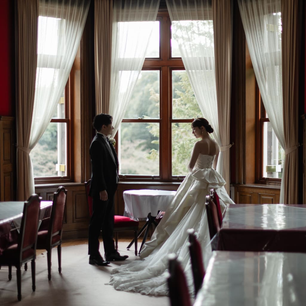 クラシカルに、洋館で撮影 | スタジオSOLA 札幌店 | 前撮り・フォトウェディング