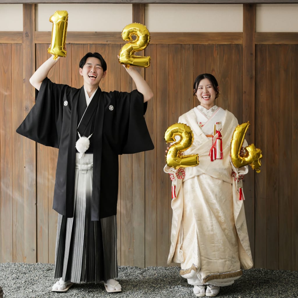 屋内庭園でとにかく楽しく！ | デコルテフォトグラフィー | 前撮り・フォトウェディング