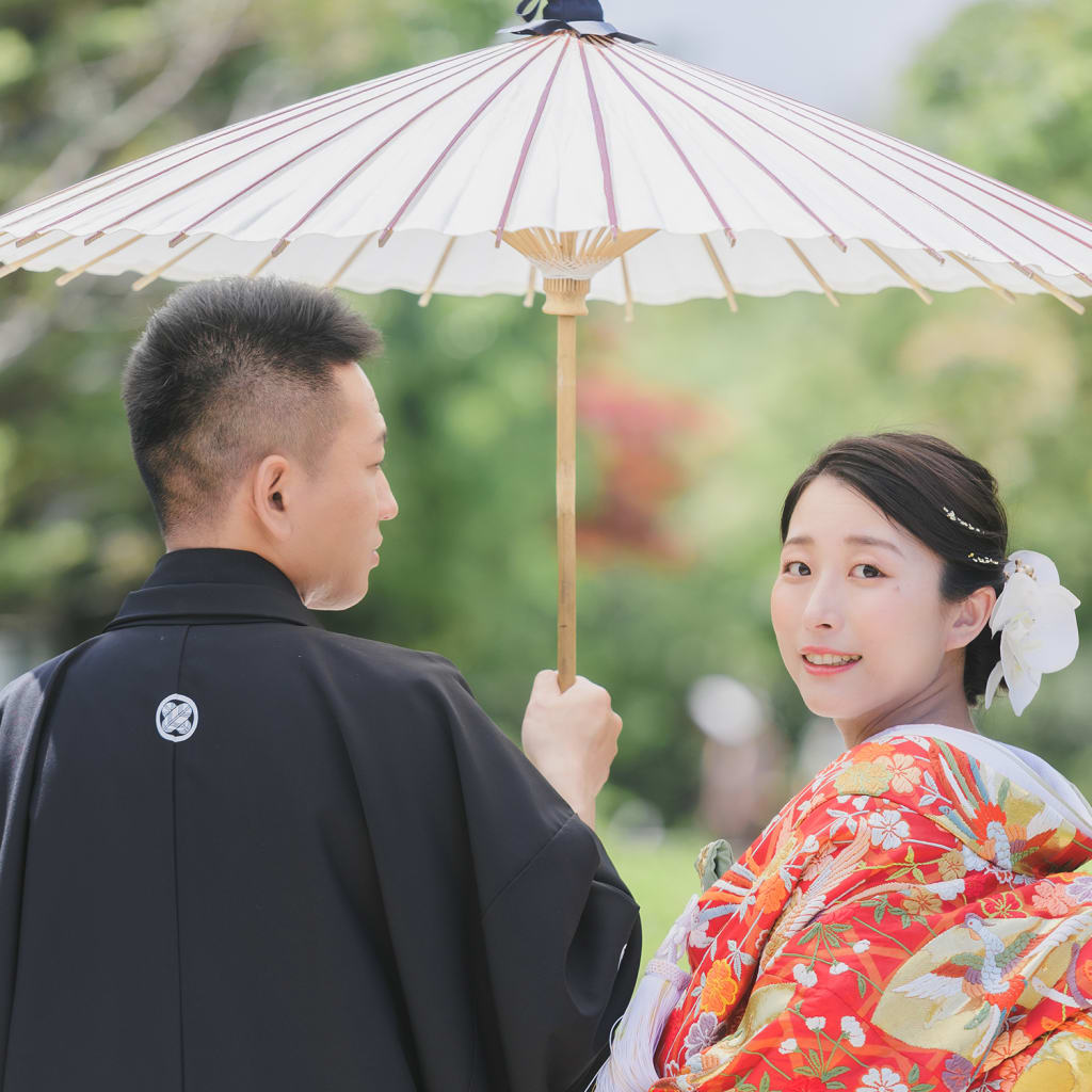 白無垢・色打掛ロケーション！ | スタジオTVB（大阪・関西） | 前撮り・フォトウェディング