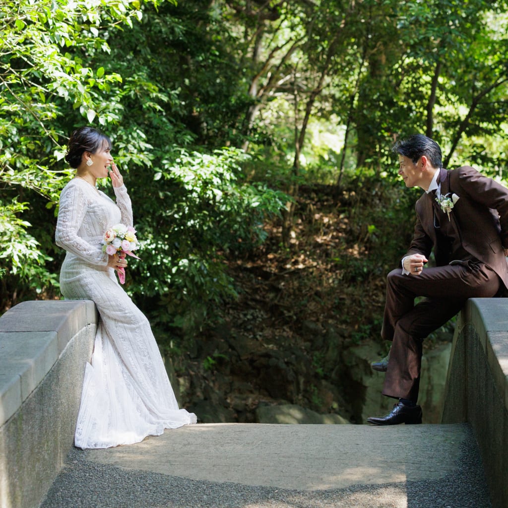 和装屋内庭園と洋装有栖川宮記念公園