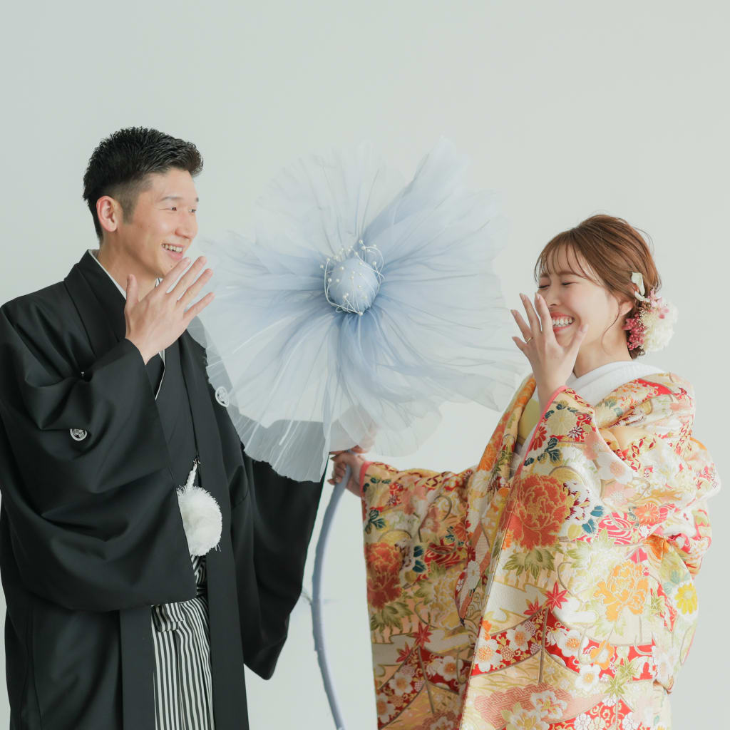 ハウススタジオでカジュアルな和装撮影を♪ | デコルテフォトグラフィー | 前撮り・フォトウェディング