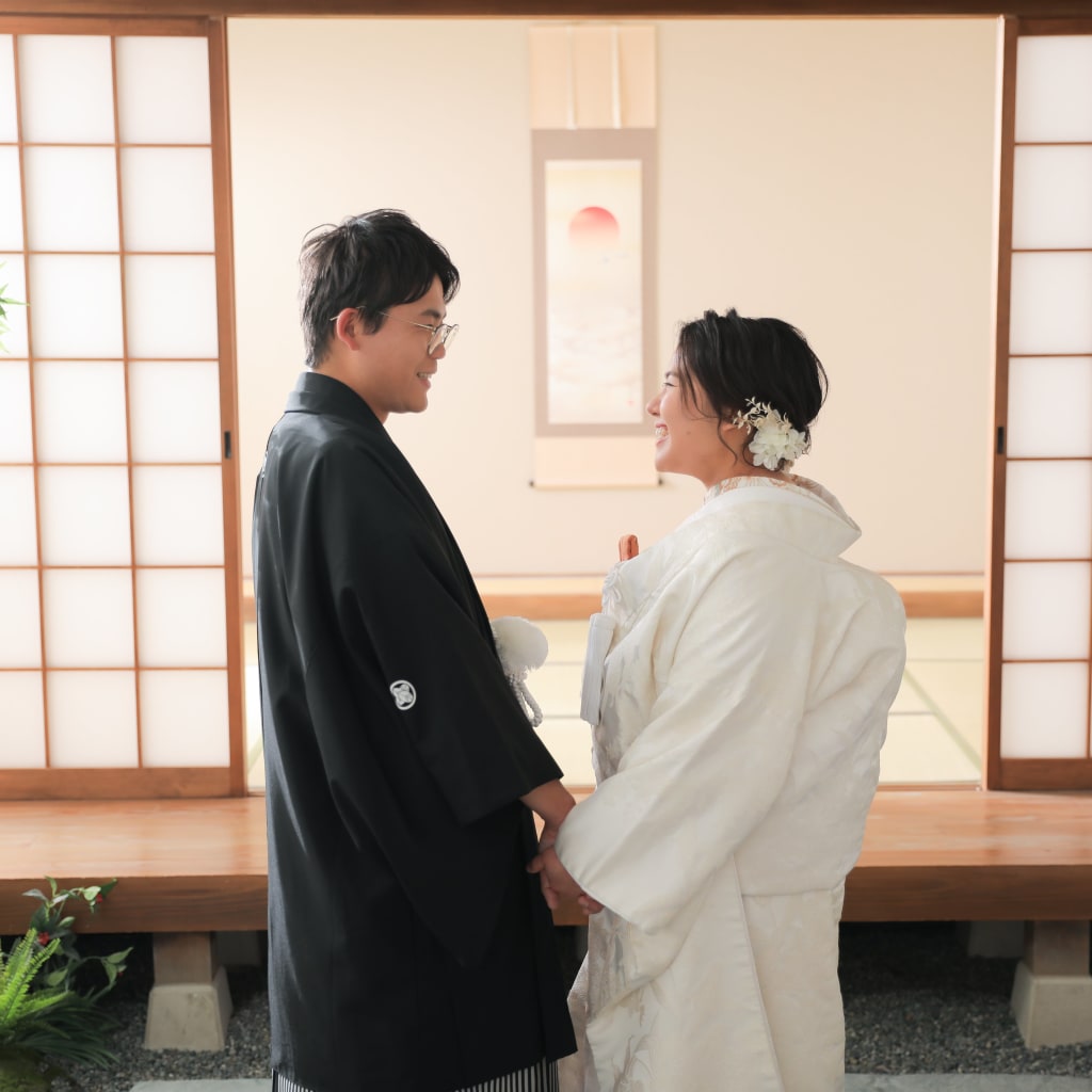 	屋内庭園スタジオで思い出の一日。 | デコルテフォトグラフィー | 前撮り・フォトウェディング