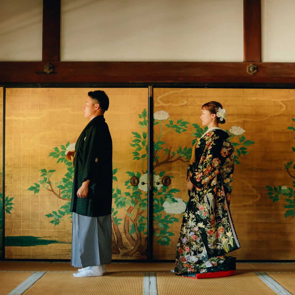 初夏の大覚寺で緑と和を感じながら♪ | デコルテフォトグラフィー | 前撮り・フォトウェディング