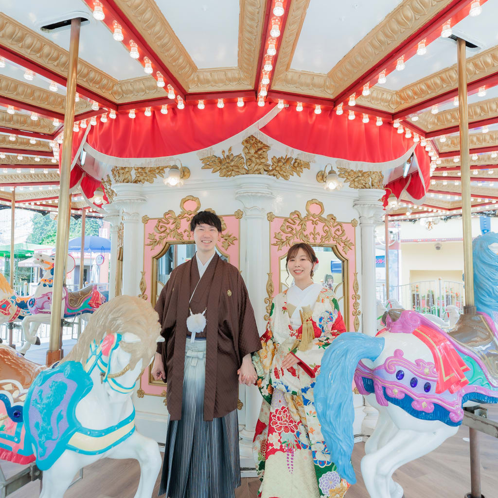 花やしき　フォトウェディング