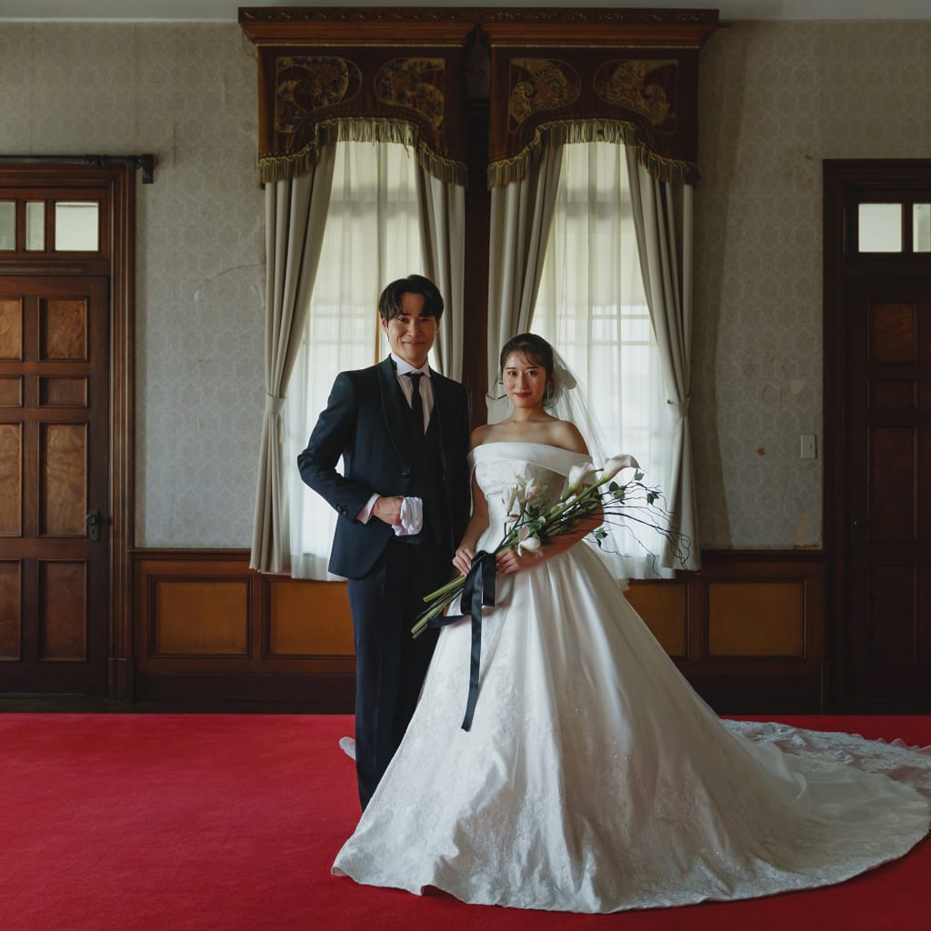 大正モダン　結婚写真