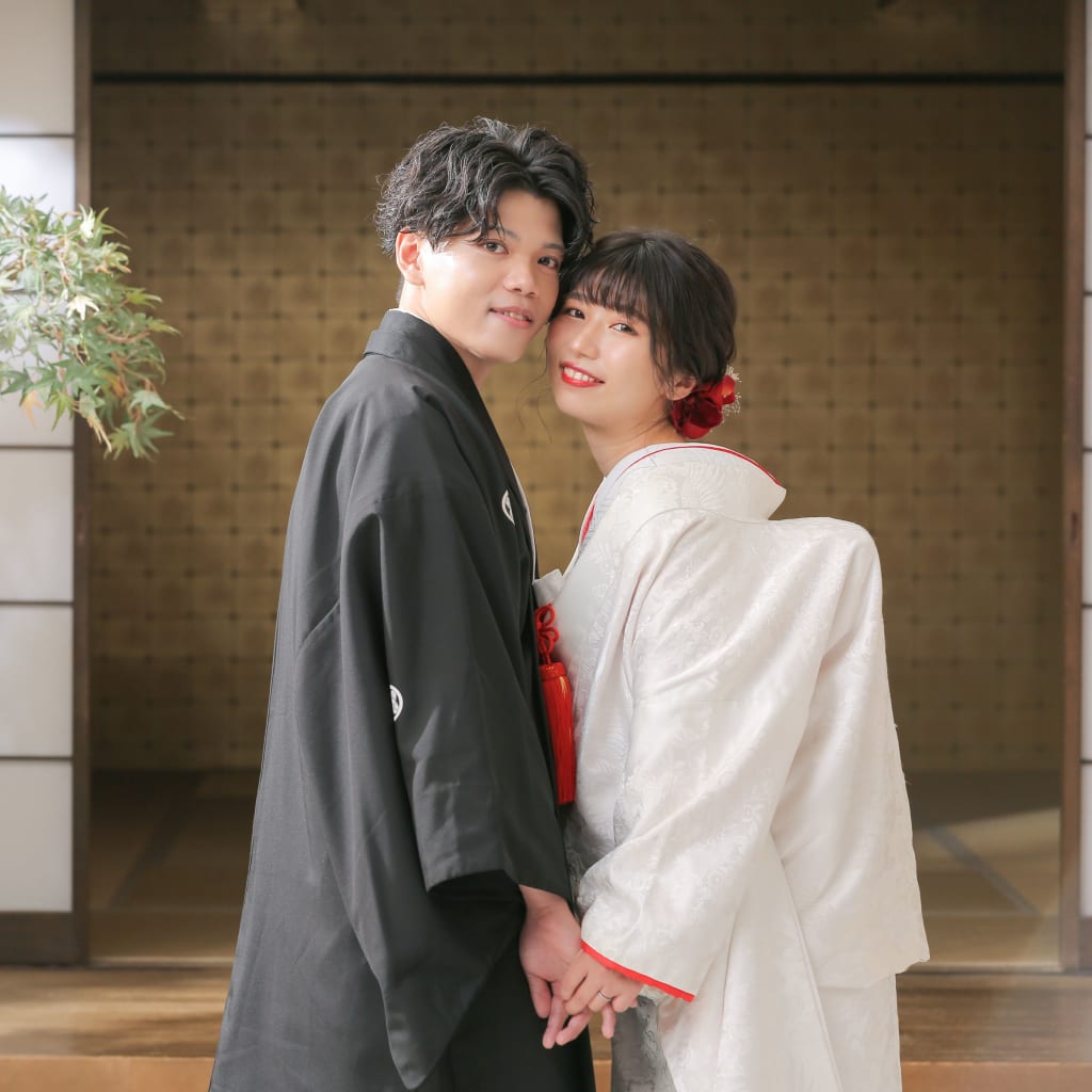 真夏の和装なら屋内庭園スタジオ！ | デコルテフォトグラフィー | 前撮り・フォトウェディング