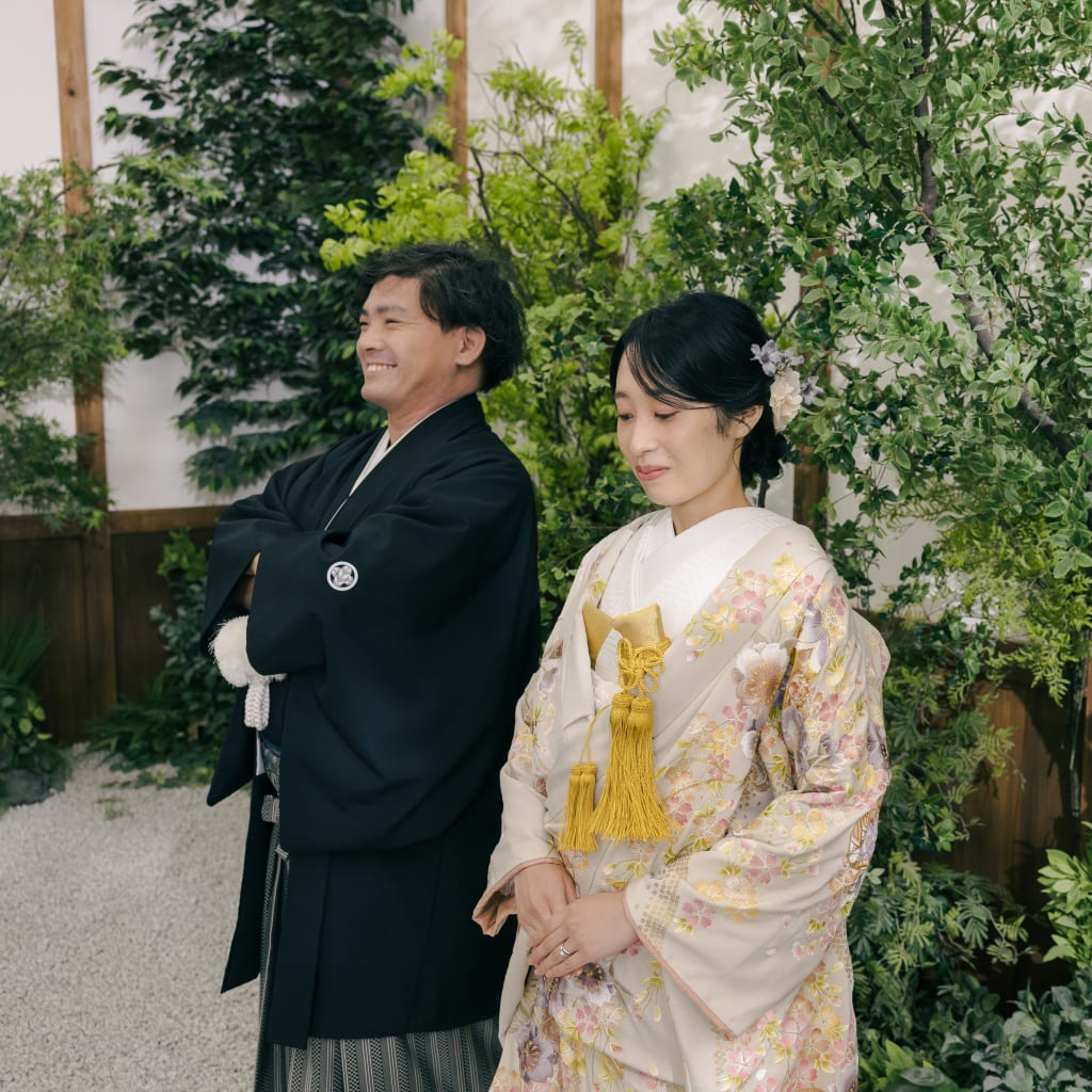 屋内庭園スタジオ | デコルテフォトグラフィー | 前撮り・フォトウェディング