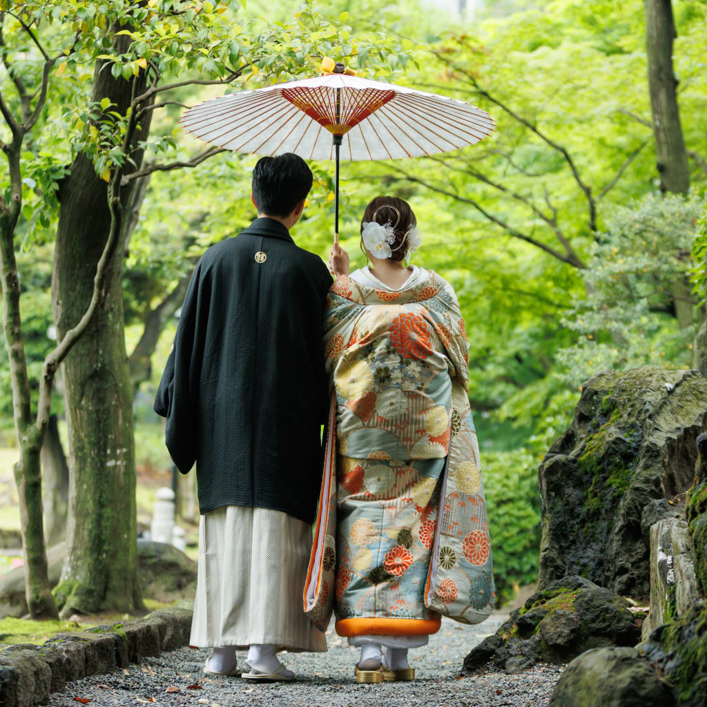 自然豊かな旧安田庭園で撮影しませんか？ | デコルテフォトグラフィー | 前撮り・フォトウェディング
