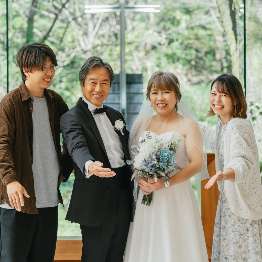 ご両親様へウェディングフォトのプレゼント | デコルテフォトグラフィー | 前撮り・フォトウェディング