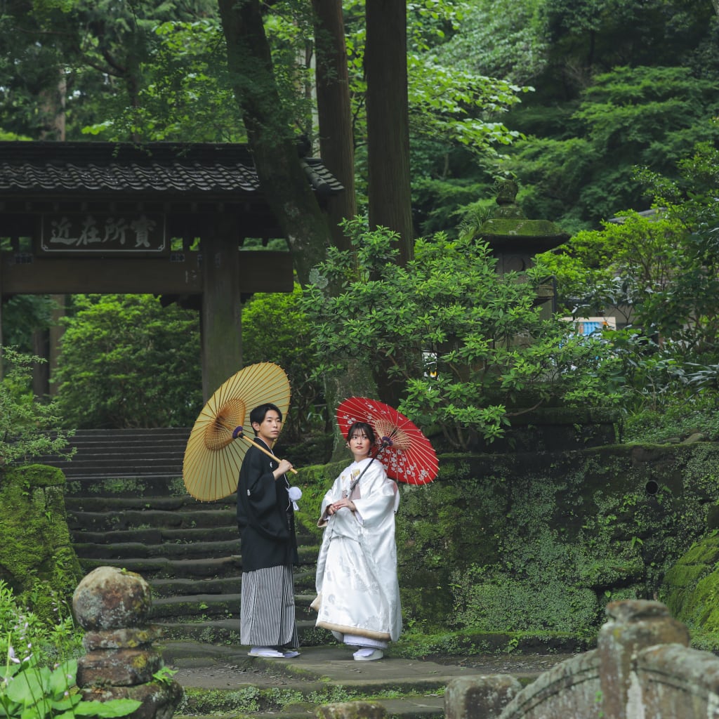 浄智寺ロケーションプラン！【鎌倉】 | デコルテフォトグラフィー | 前撮り・フォトウェディング