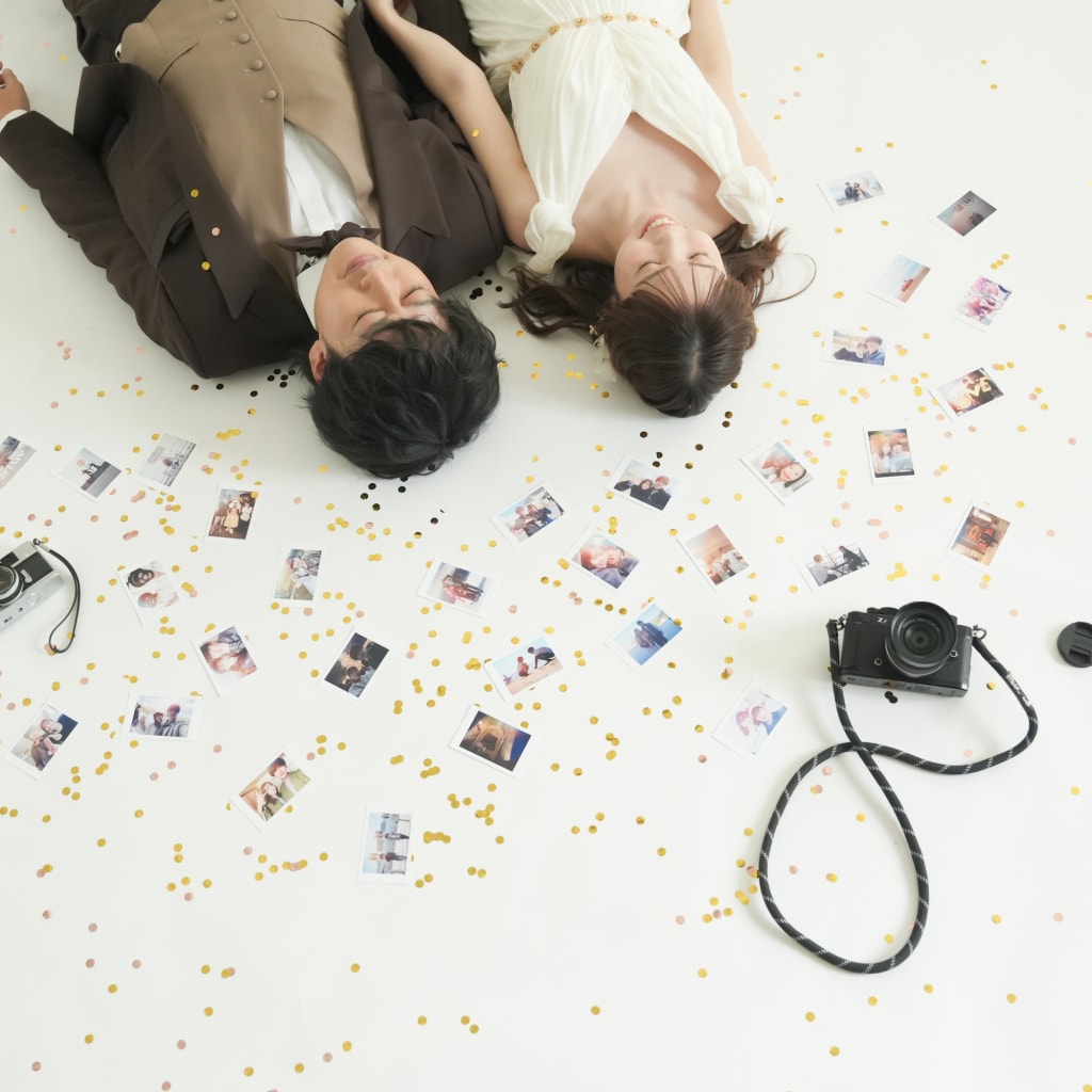 洋装スタジオPLUS | デコルテフォトグラフィー | 前撮り・フォトウェディング